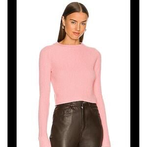 Revolve Alice & Olivia Cashmere Crop Sweater XL